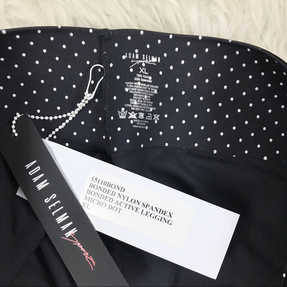 Adam Selman bonded polka dot leggings - Picture 7 of 9